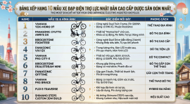 Bảng Xếp Hạng 10 Mẫu Xe Đạp Điện Trợ Lực Nhật Bản Cao Cấp Được Săn Đón Nhất