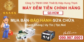 Bán Máy Đếm Tiền Uy Tín, Giá Rẻ tại Quận 3