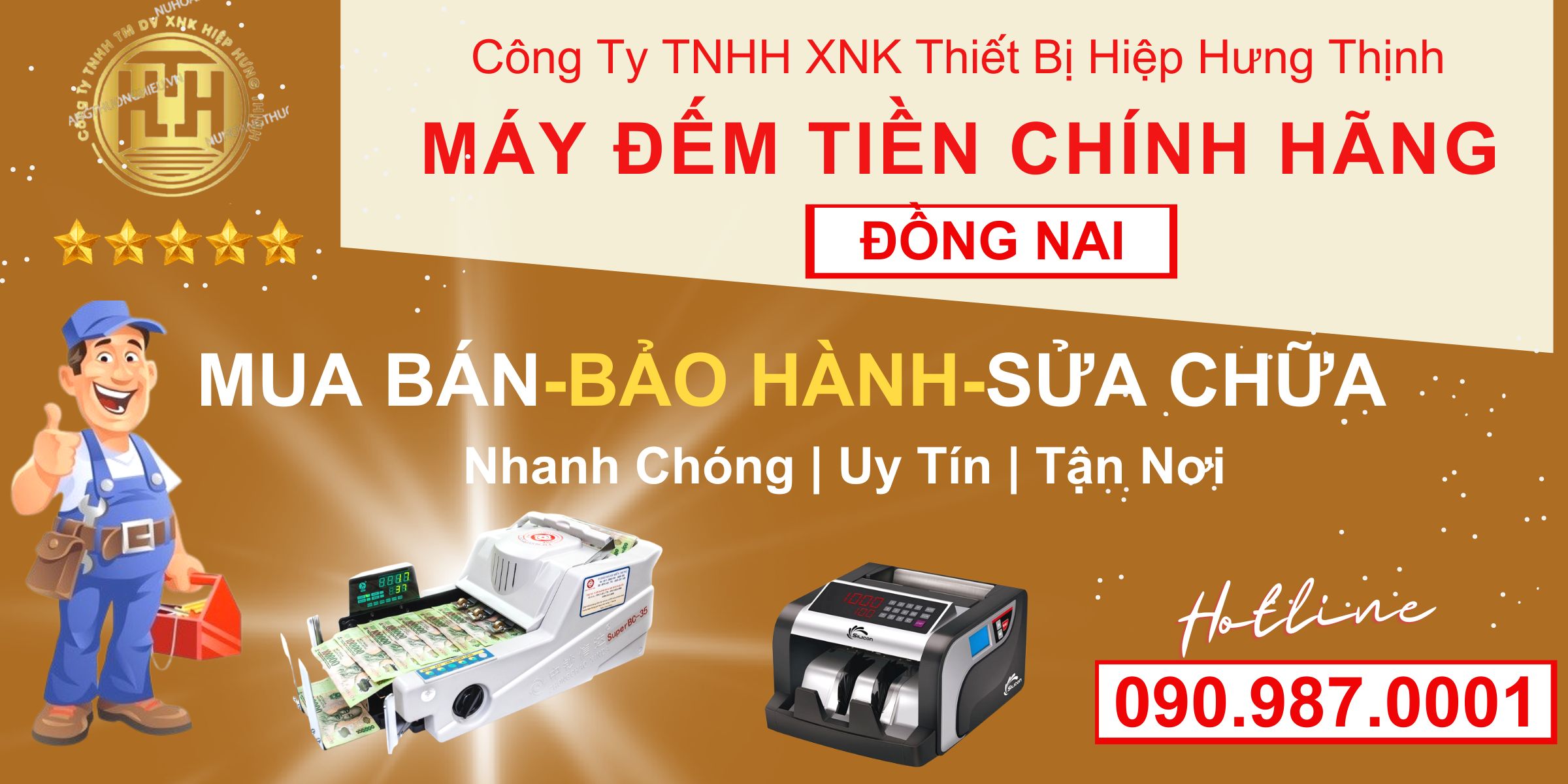 Máy đếm tiền tại Đồng Nai