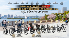 Review Chi Tiết: Top 10 Dòng Xe Đạp Trợ Lực Nhật Bản Nội Địa Siêu Bền Cho Gia Đình
