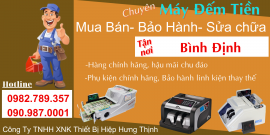 MUA MÁY ĐẾM TIỀN TẠI BÌNH ĐỊNH