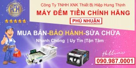 SỬA MÁY ĐẾM TIỀN TẠI PHÚ NHUẬN