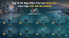 Top 10 Xe Đạp Điện Trợ Lực Nhật Bản Nội Địa Cao Cấp: Đắt Nhưng 