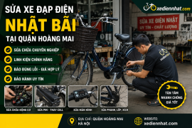 Sửa Xe Đạp Điện Nhật Bãi Tại Quận Hoàng Mai Hà Nội Uy Tín – Giá Tốt