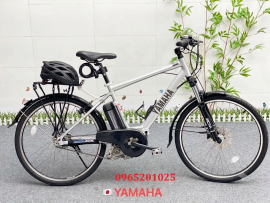 Xe đạp thể thao tro luc Nhật Yamaha màu xám
